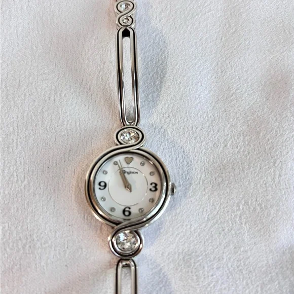 Brighton Infinity Sparkle Matching Set (Watch, Bracelet & 2 Pairs Earrings) - Picture 4 of 9